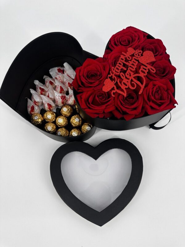 Luxury box roses and candies - Image 6