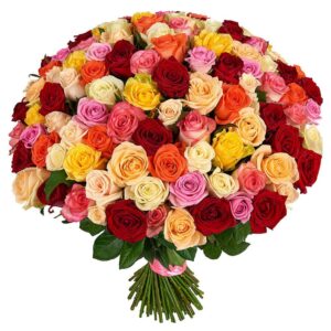Love in Every Hue 50 roses